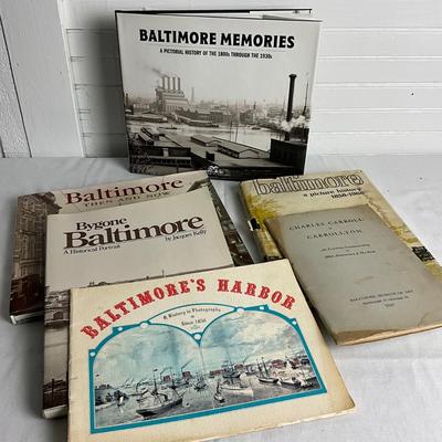 U1041 Lot of Vintage Baltimore Memories Book Lot