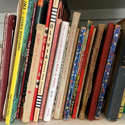 U1050 Vintage and Antique Children's Book Lot
