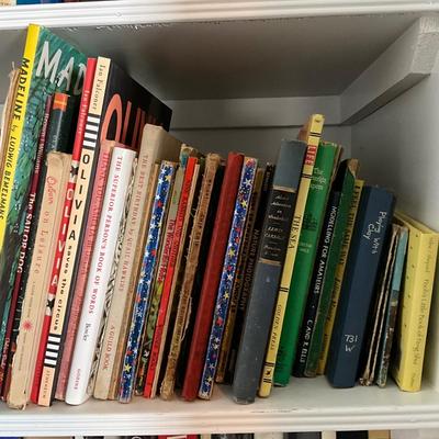 U1050 Vintage and Antique Children's Book Lot