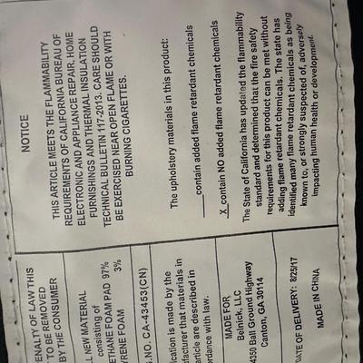 Two Tufted Upholstered Wingback Chairs (2)