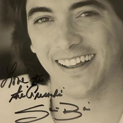 Signed 8X10 Photo of Actor Scott Baio from Happy Days
