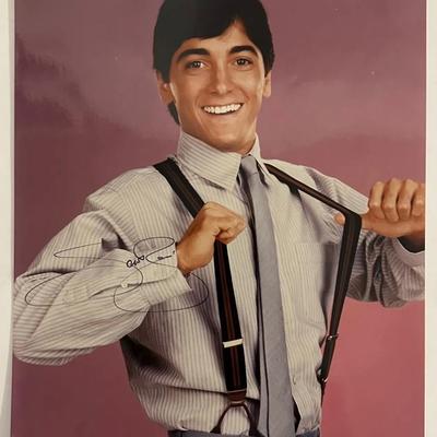 Scott Baio Signed Charles in Charge Photo