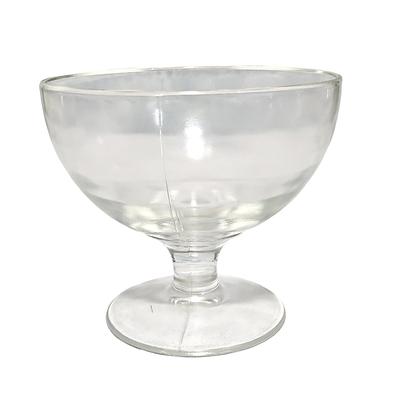 6 Vintage Clear Glass Sherbet Bowls