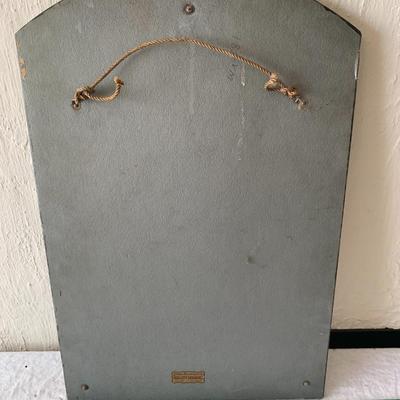 ART DECO WALL MIRROR 16" x 25"