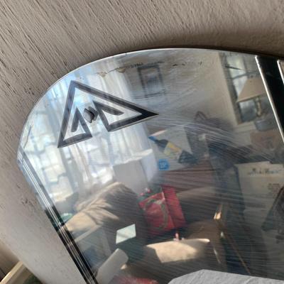 ART DECO WALL MIRROR 16" x 25"
