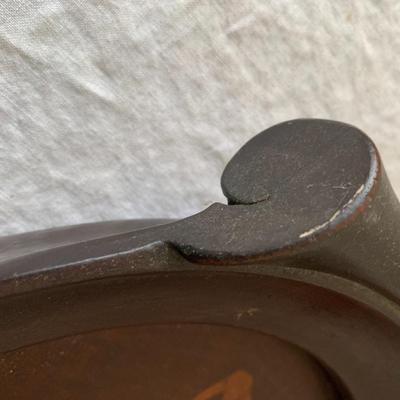 vintage inlaid wood tray 13" x 24"