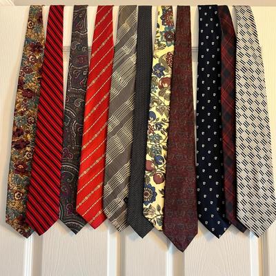 11 Designer Vintage Ties - Lanvin, Pierre Cardin, Harve Bernard + More