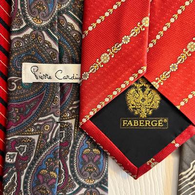 11 Designer Vintage Ties - Lanvin, Pierre Cardin, Harve Bernard + More
