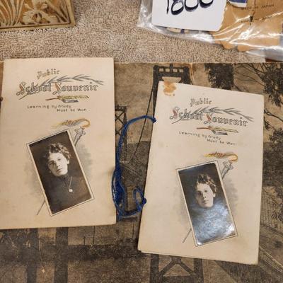 Books and ephemera lot