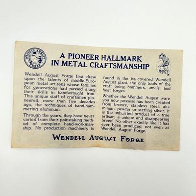 WENDELL AUGUST FORGE ~ Pair (2) ~ Hammered Aluminum Decorative Trays