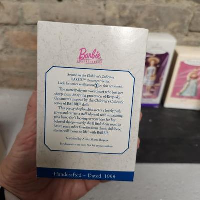 Hallmark Barbie Spring Ornament lot