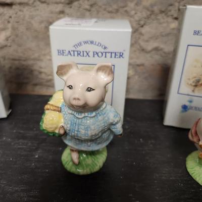 Beatrix Potter figurine lot 1