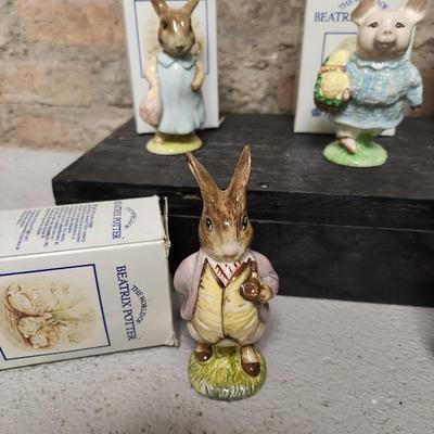 Beatrix Potter figurine lot 1