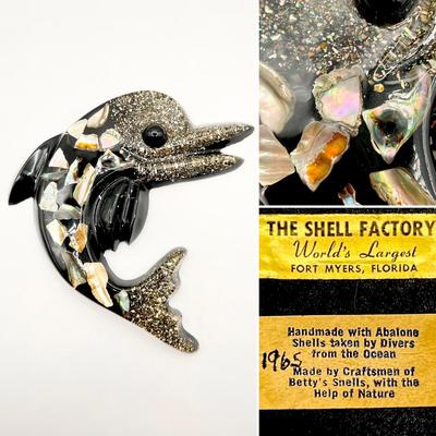 BETTYâ€™S SHELLS ~ Pair (2) ~ Wall Decor Handmade With Abalone Shells
