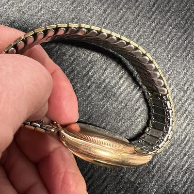 Vintage 10k Gold Radium Rolex Watch, California Dial, Rare