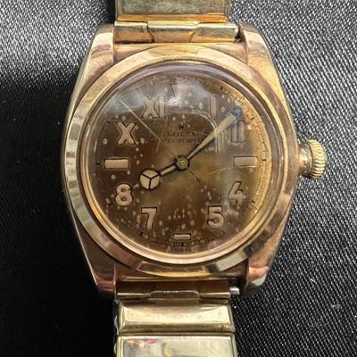 Vintage 10k Gold Radium Rolex Watch, California Dial, Rare