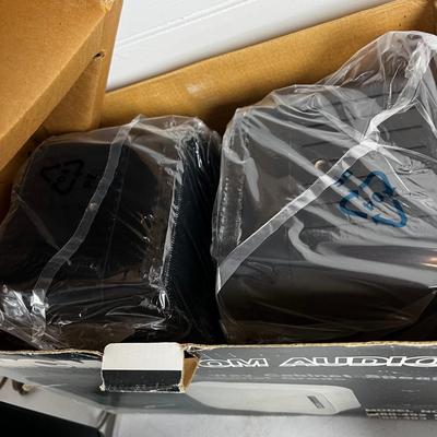 U715 New in box MCM Custom Audio Cabinet Speakers