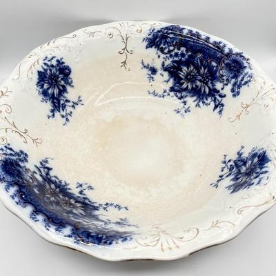 Vtg. Porcelain Wash Basin & Pitcher Set ~ England