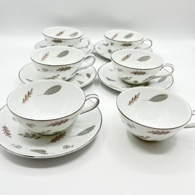 NORITAKE ~ #5688 ~ 35 Piece Dessert Set