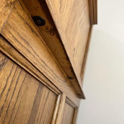 Solid Wood Roll Top Desk