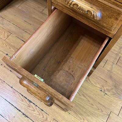 Solid Wood Roll Top Desk