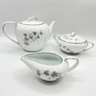 NORITAKE ~ #6605 Ivyne ~ 3 Piece Serving Set