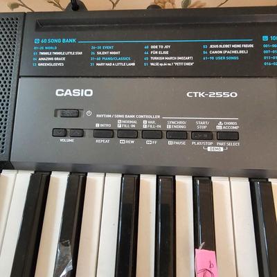 Casio CTK-2550 Keyboard with Stand & Books (DR-JS)