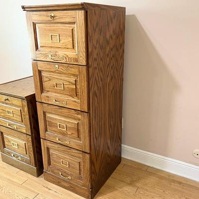 Solid Wood Filing Cabinets ~ *Read Details
