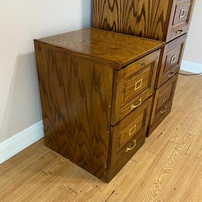 Solid Wood Filing Cabinets ~ *Read Details