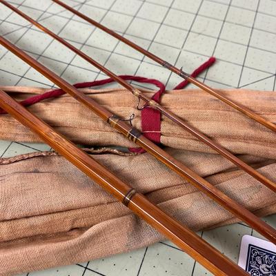 Vintage South Bend Rod and Canvas Case