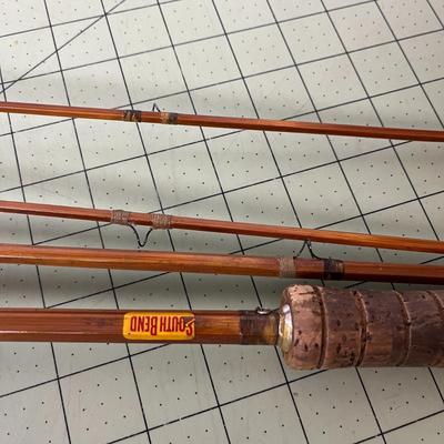 Vintage South Bend Rod and Canvas Case