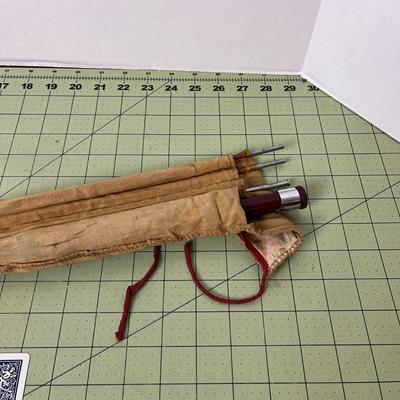Vintage South Bend Rod and Canvas Case