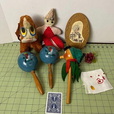 Vintage Toys and Maracas