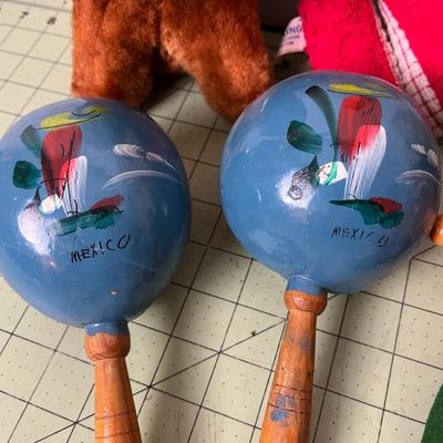 Vintage Toys and Maracas