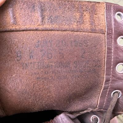 Vintage Military Boots
