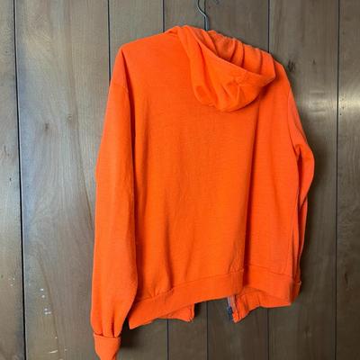 SnoKing Zip Hoodie - Hunter Orange (Large)