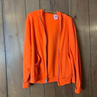 SnoKing Zip Hoodie - Hunter Orange (Large)