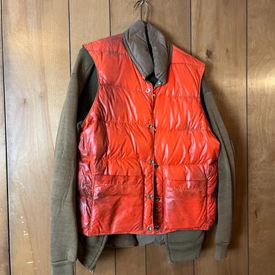 Vintage Vest and Zip-up Hoodie