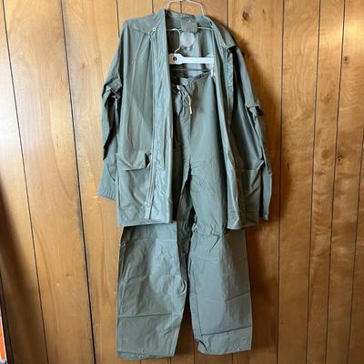 Vintage Goodyear De Luxe by Nelson Rain Suit ( Approx. Mens Medium)