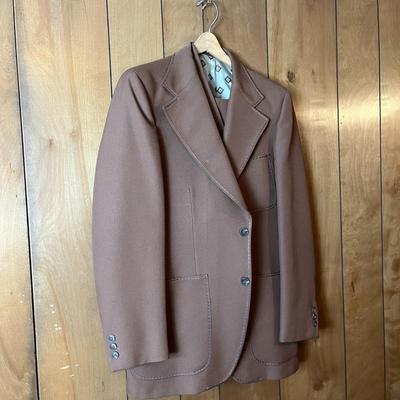 Vintage Merit 3 Piece Suit - Brown
