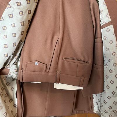 Vintage Merit 3 Piece Suit - Brown