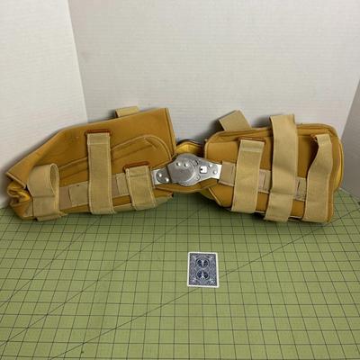 Yellow Vintage Knee Brace