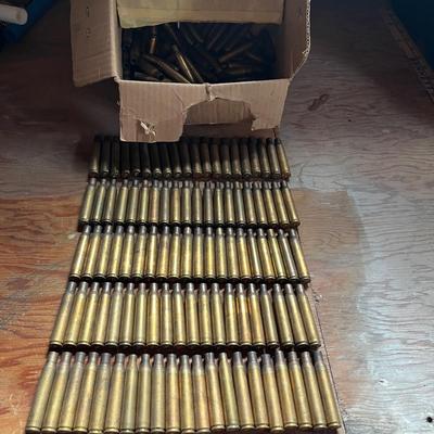 Empty Rifle Casings Approximately 150-200 (Possibly Military Brass)