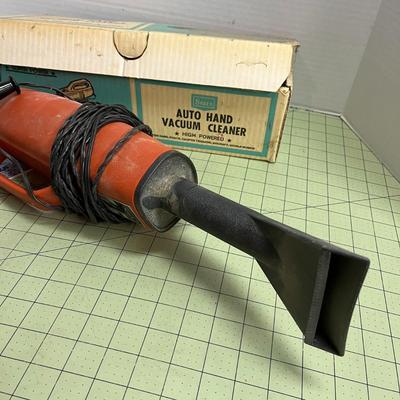 Vintage Auto Hand Vacuum Cleaner