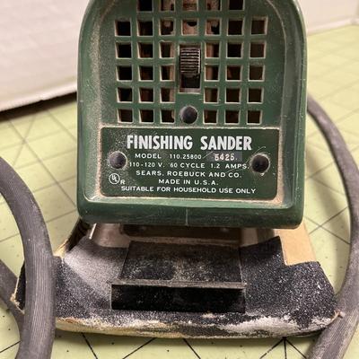 Vintage Finishing Sander
