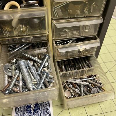 Vintage Akro-Mils Cabinets Small Drawer Organizer 