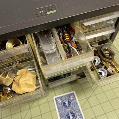 Vintage Akro-Mils Cabinets Small Drawer Organizer 