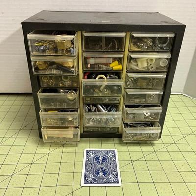 Vintage Akro-Mils Cabinets Small Drawer Organizer 