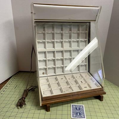Vintage Jewelry Display Case