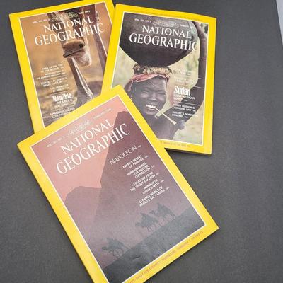 Vintage National Geographic Magazines
